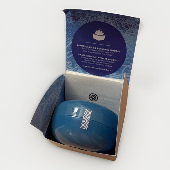 NEW/BOX TATCHA Japanese Indigo Cleansing Balm Moisturizing Makeup Remover SEALED - Picture 3 of 16